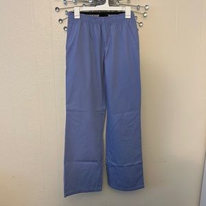 Light blue scrub pants